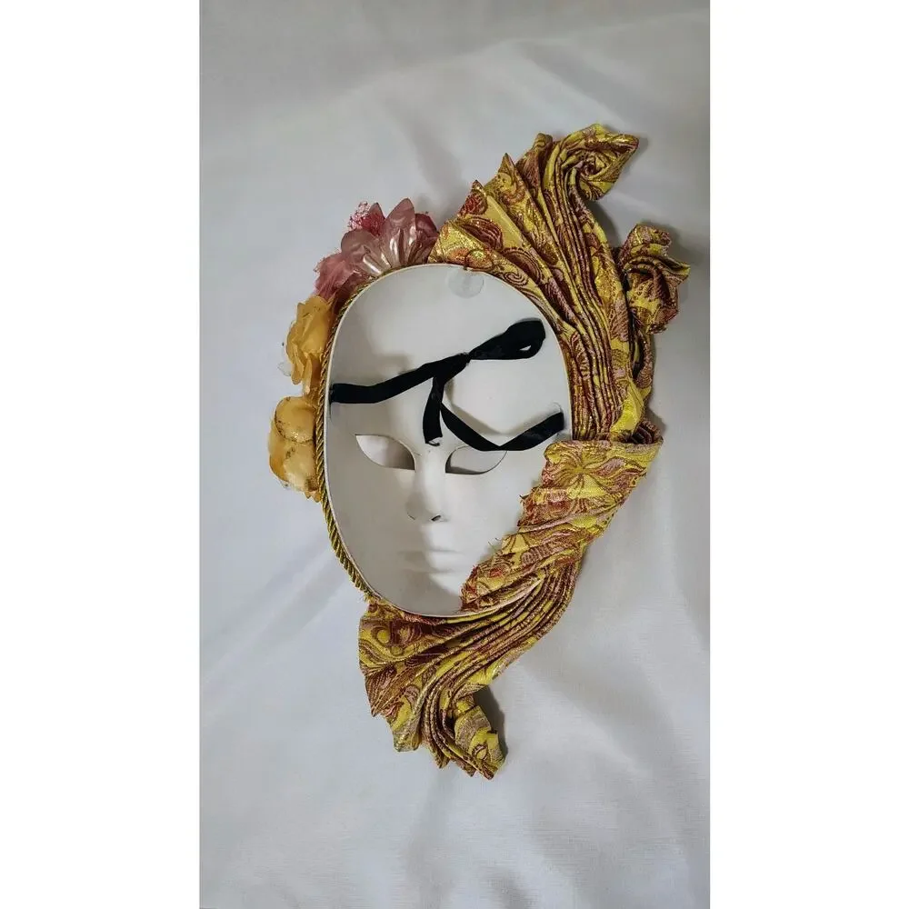 Masquerade Clay Mask Venice Venetian Style Beautiful Trendy